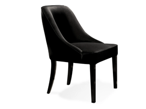 VICKY DINNER - Contemporary style upholstered fabric chair _ DOM Edizioni